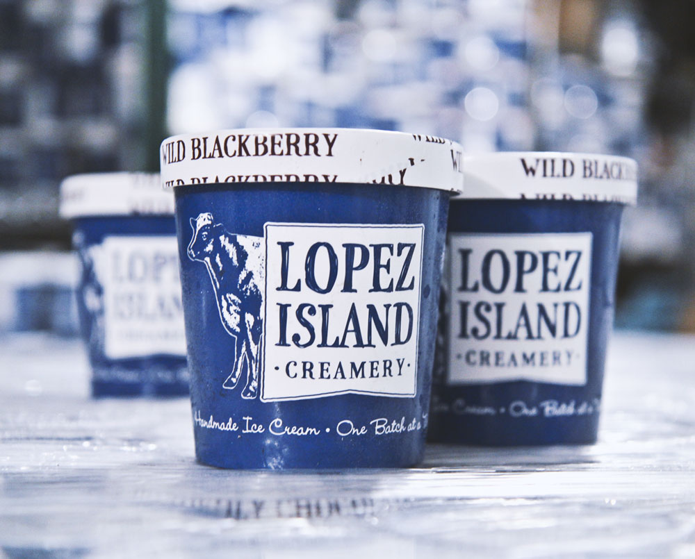 Lopez Island Creamery Seattle Graphic Design Web Design